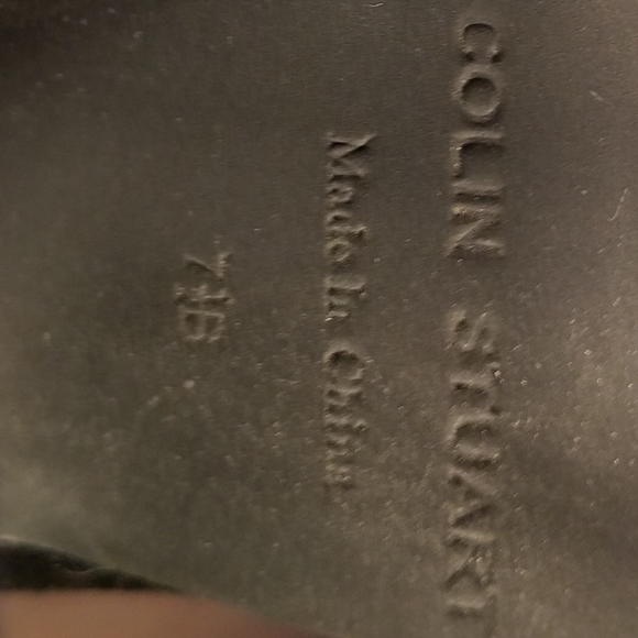 Black velvet heels - Picture 5 of 6